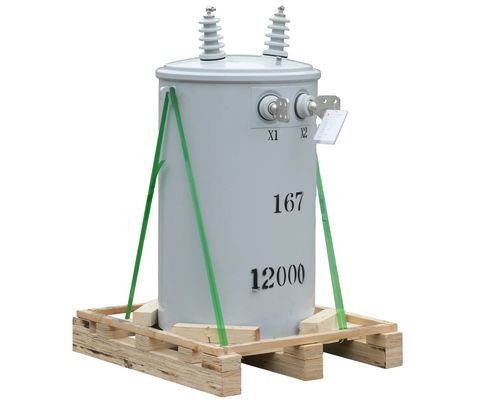 10kVA 500kVA 電源配送システム用 円筒型ポール式 トランスフォーマー