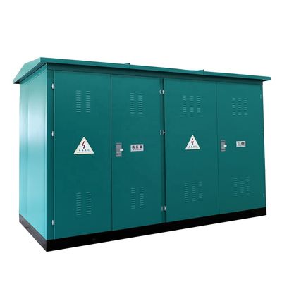 200KVA 315KVA 400KVA 2.5MVAまで 室外コンビネーション コンパクト電源配送トランスフォーマーサブステーション 6.6KV 11KV 33KV